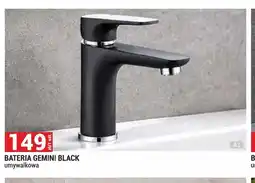 Merkury Market Bateria Gemini Black umywalkowa oferta