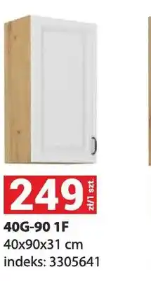 Merkury Market Szafka kuchenna 40 g-90 1F 40x90x31 cm oferta