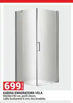 Merkury Market Kabina kwadratowa Vela oferta