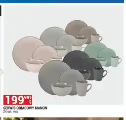 Merkury Market Serwis obiadowy Manon 24 szt oferta