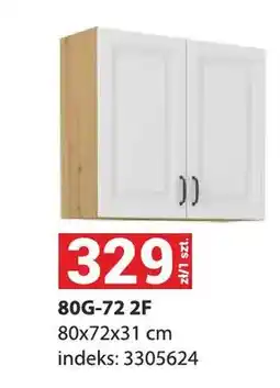 Merkury Market Szafka kuchenna 80 g-72 2F Stilo oferta