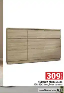 Merkury Market Komoda Merg 3D3S oferta