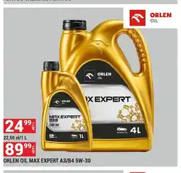 Merkury Market Olej silnikowy Orlen Oil Max Expert A3/B4 5W-30 oferta