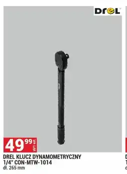 Merkury Market Klucz dynamometryczny 1/4 CON-MTW-1014 Drel oferta
