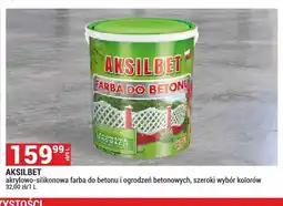 Merkury Market Farba do betonu i ogrodzeń betonowych akrylowo-silikonowa Aksilbet oferta