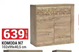 Merkury Market Komoda N7 Natural oferta