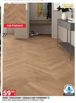 Merkury Market Panel podłogowy jodełka Dąb Firebrand Parquet & Mercado oferta