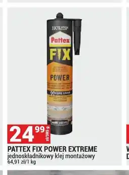 Merkury Market Jednoskładnikowy klej montażowy Pattex Fix Power Extreme oferta
