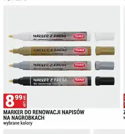 Merkury Market Marker do renowacji napisów na nagrobkach Toma oferta