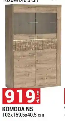 Merkury Market Komoda N5 Natural oferta