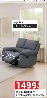 Merkury Market Sofa Aruba 2S z funkcją relax oferta