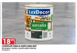 Merkury Market Emalia akrylowa mat do drewna i metalu LuxDecor oferta
