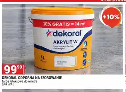 Merkury Market Farba lateksowa do wnętrz Dekoral odporna na szorowanie oferta