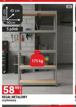 Merkury Market Regał metalowy ocynkowany oferta