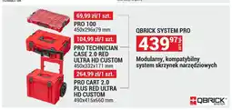 Merkury Market Skrzynka narzędziowa Pro 100 Qbrick System oferta