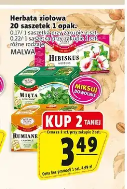 Prim Market Herbata ziołowa Hibiskus Malwa oferta