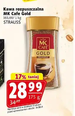 Prim Market Kawa rozpuszczalna MK Cafe Gold Strauss oferta