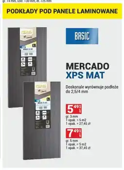 Merkury Market Podkład pod panele laminowane Mercado XPS Mat 3 mm oferta