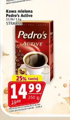 Prim Market Kawa mielona Pedro's Active Strauss oferta