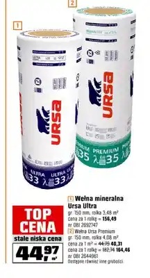 OBI Wełna mineralna Ursa Premium oferta