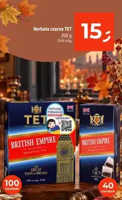 Dealz Herbata czarna TET British Empire oferta