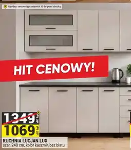 Merkury Market Kuchnia Lucjan Lux szer. 240 cm bez blatu oferta