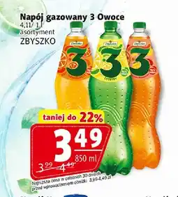 Prim Market Napój gazowany 3 Owoce Zbyszko oferta