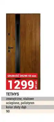 Merkury Market Drzwi zewnętrzne stalowe Tethys ocieplone oferta