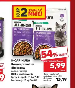 Kaufland Karma dla kota K-Carinura oferta