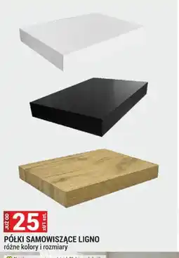 Merkury Market Półki samowiszące Ligno oferta