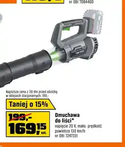 OBI Dmuchawa do liści Lux-Tools oferta