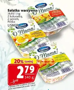 Prim Market Sałatka warzywna O Mamo! z kukurydzą Lisner oferta