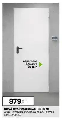Leroy Merlin Drzwi przeciwpożarowe T30 80 cm oferta