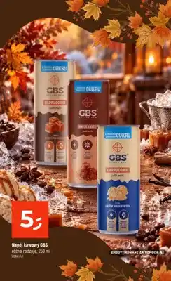 Dealz Napój kawowy GBS Cappuccino o smaku słonego karmelu oferta