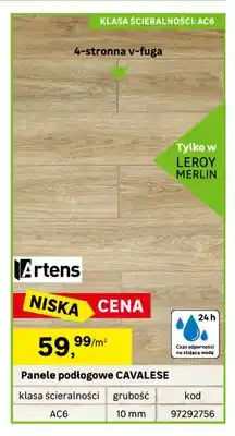Leroy Merlin Panele podłogowe Cavalese Artens oferta