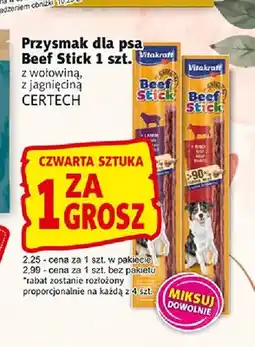 Prim Market Przysmak dla psa Beef Stick z wołowiną Vitakraft oferta