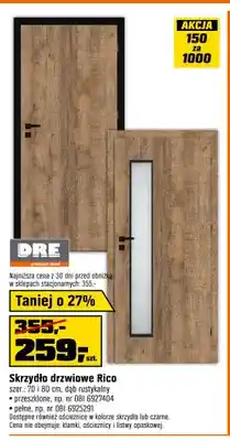 OBI Skrzydło drzwiowe Rico Dre oferta