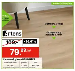 Leroy Merlin Panele winylowe Dąb Mures Artens oferta