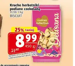 Prim Market Kruche herbatniki podlane czekoladą Delisana oferta