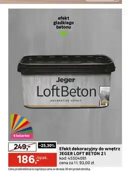 Leroy Merlin Efekt dekoracyjny do wnętrz Jeger Loft Beton oferta