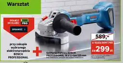 Leroy Merlin Szlifierka kątowa Bosch Professional Li-Ion 125 mm oferta