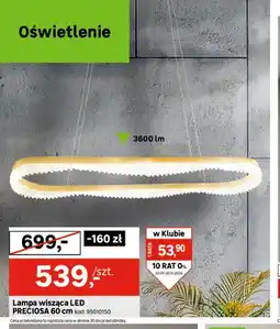 Leroy Merlin Lampa wisząca LED Preciosa 60 cm oferta