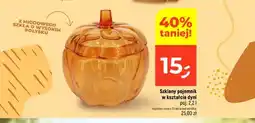Dealz Szklany pojemnik w kształcie dyni oferta