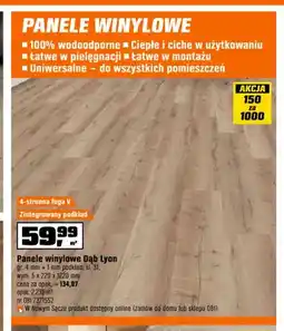 OBI Panele winylowe Dąb Lyon oferta
