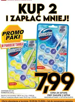 Kupiec Zawieszki do WC Domestos Power 5 Ocean 2-pak oferta