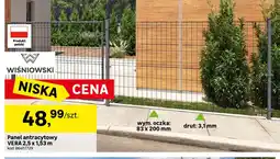 Leroy Merlin Panel antracytowy Vera 2,5x1,53 m Wiśniowski oferta