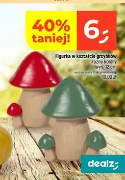 Dealz Figurka w kształcie grzybków oferta