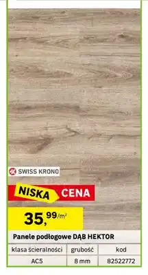 Leroy Merlin Panele podłogowe Dąb Hektor Swiss Krono oferta