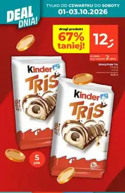 Dealz Batony Kinder Tris 5-pak oferta