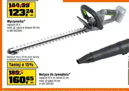 OBI Nożyce do żywopłotu Lux-Tools oferta